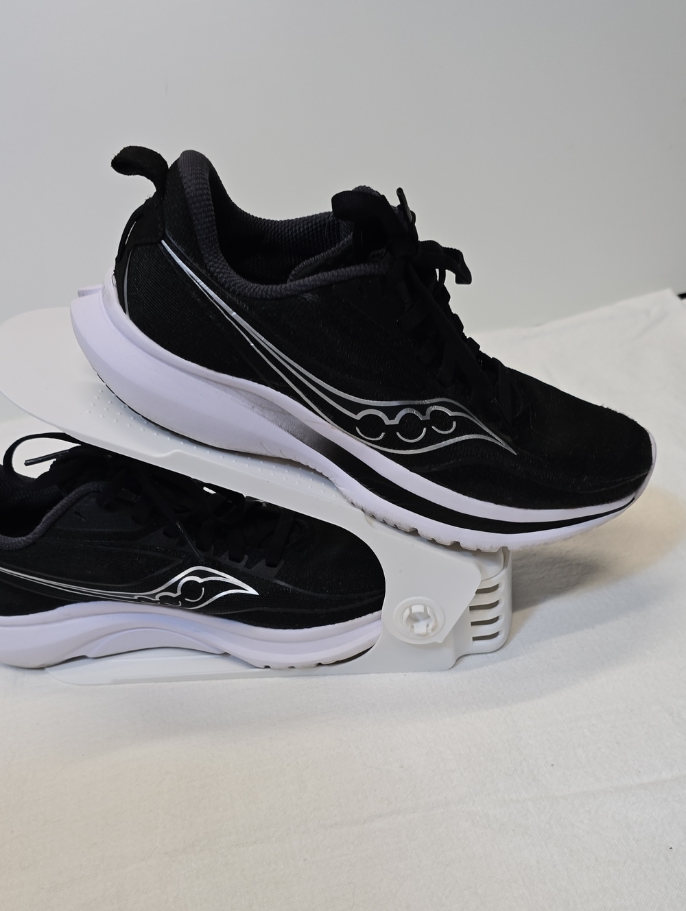 Saucony Women's Black and White Athletic Running Sneakers